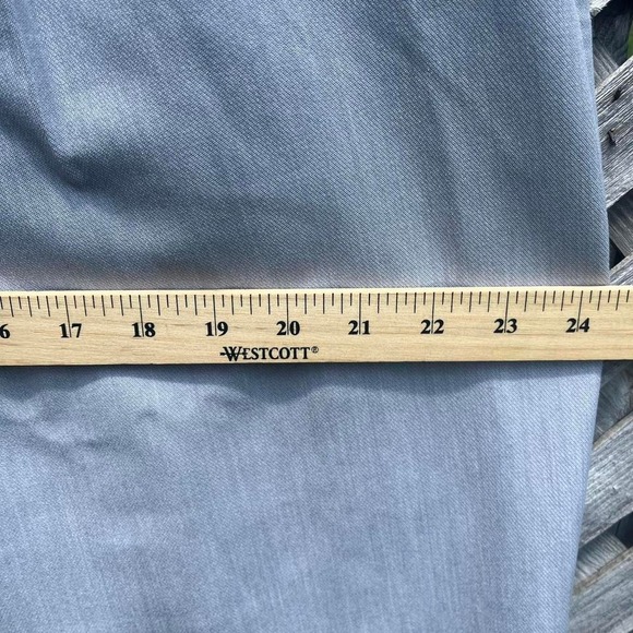 Abercrombie & Fitch Light Grey Trousers Women 32 Pleated Straight Leg‎ Work - Picture 4 of 7